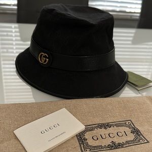 GG canvas bucket hat with Double G